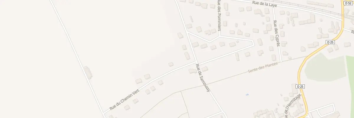 Plan du 231 Rue du Chemin Vert à Coucy-lès-Eppes