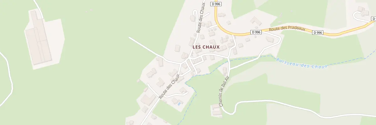 Plan du 205 Rte des Chaux à Ambert