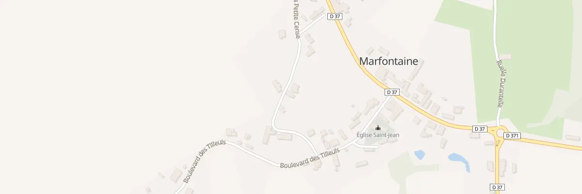 Plan du 6 Rle de la Petite Cense à Marfontaine