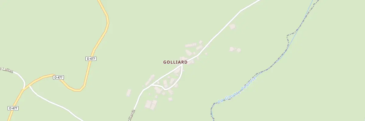 Plan du 15 Che des Golliards à La Chabanne