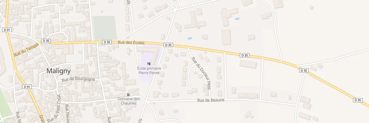 Plan du 2 Rue du Doc Hess à Maligny
