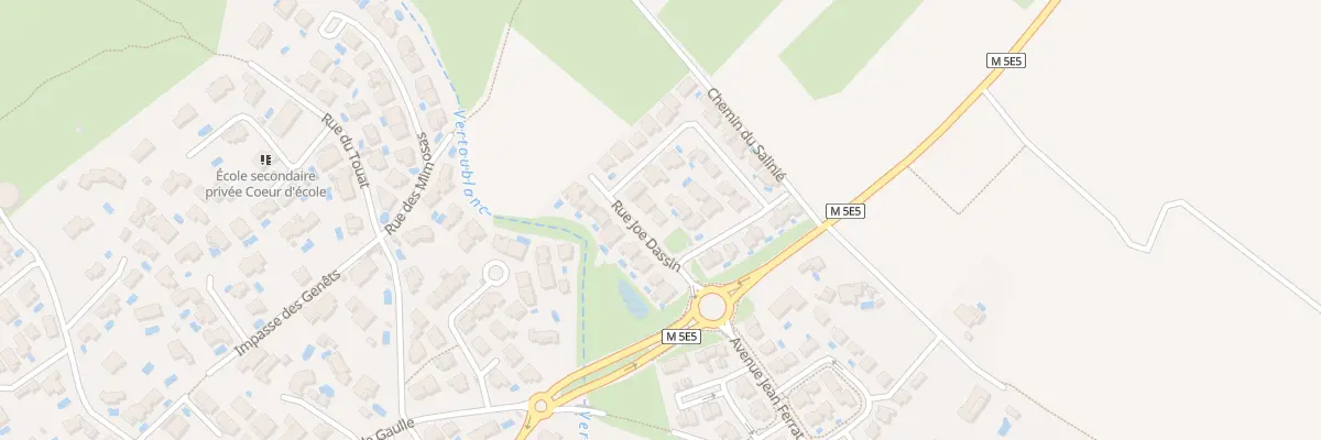 Plan du 4 Rue Joe Dassin à Pignan