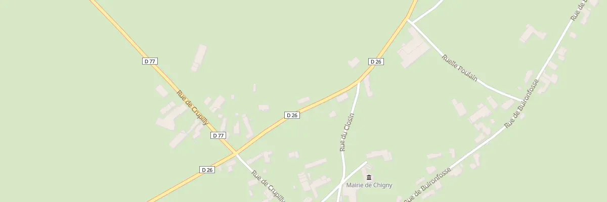 Plan du 6 Rue du Bicentenaire à Chigny