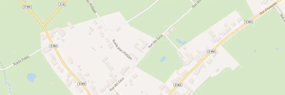 Plan du 235 Rue des Eaux à Prisches