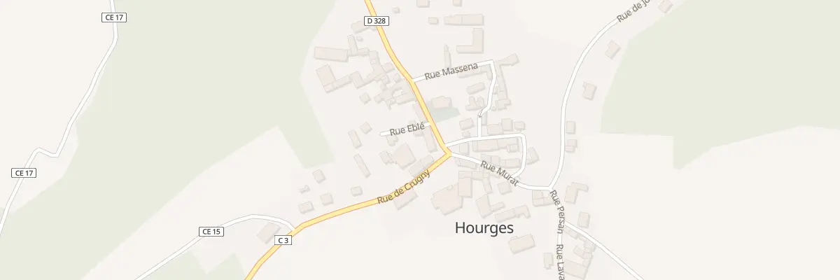 Plan du 1 Rue Murat à Hourges