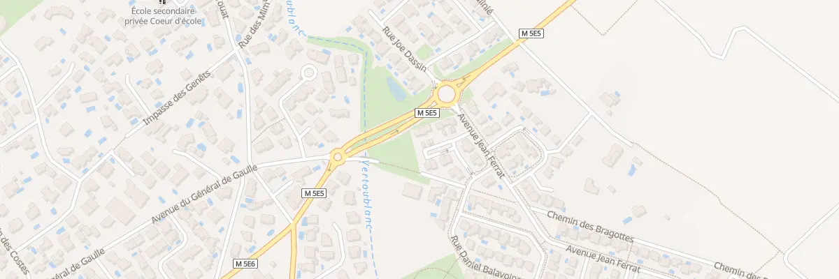 Plan du 20 Rue Henri Salvador à Pignan