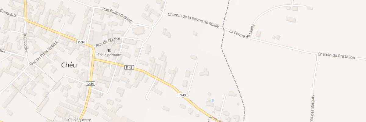 Plan du 15 Rue de Jaulges à Chéu