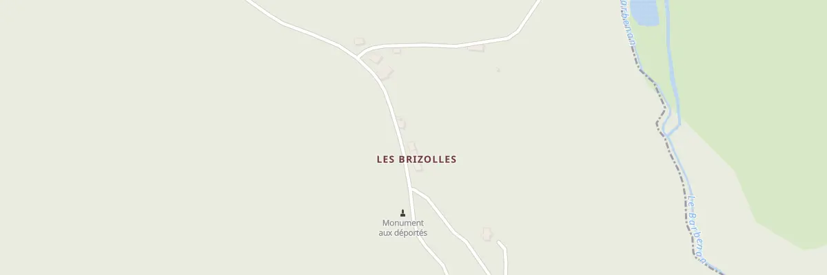 Plan du 5226 Les Brizolles à Châtel-Montagne