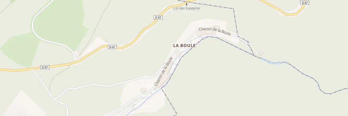 Plan du 5164 La Boule à La Forie
