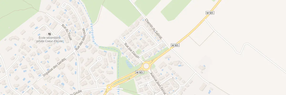 Plan du 1 Rue Claude François à Pignan