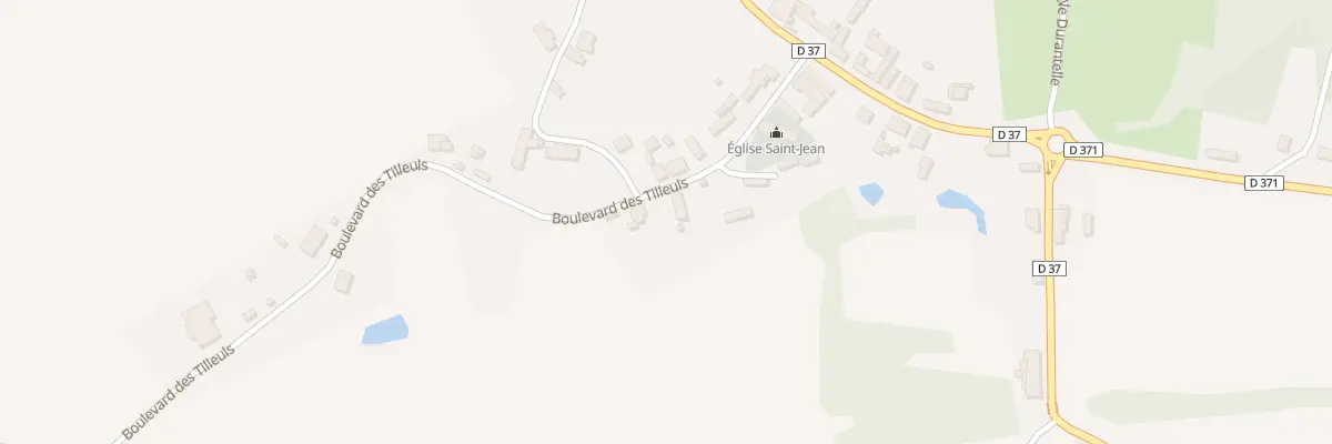 Plan du 3 Bd des Tilleuls à Marfontaine