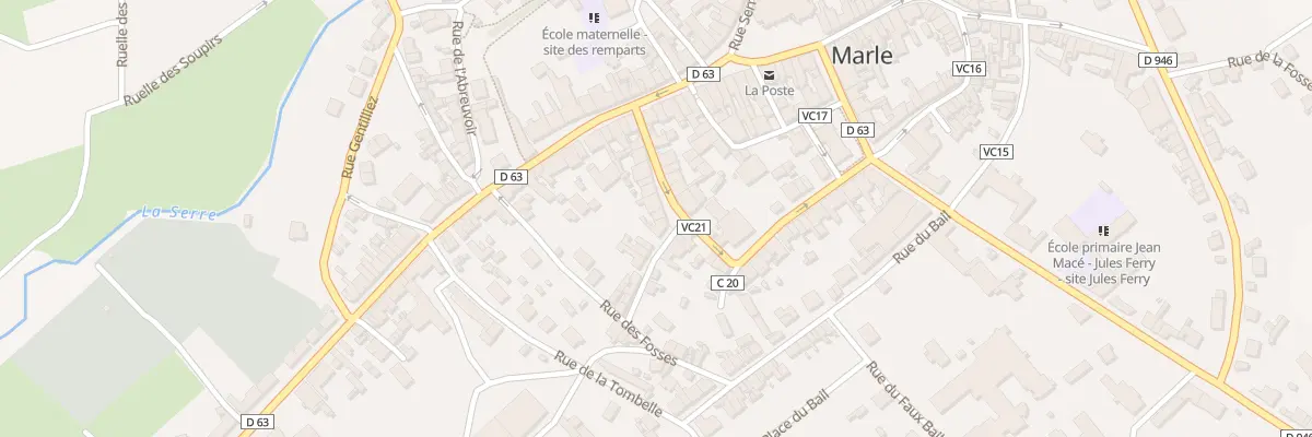 Plan du 14 Rue du Bloc à Autremencourt