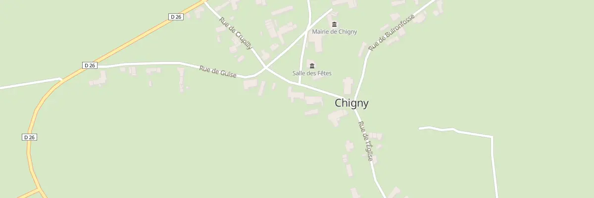 Plan du 5 Pl des Marronniers à Chigny