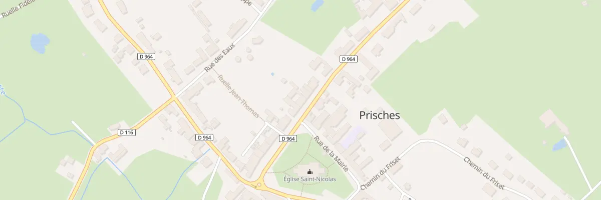 Plan du 9 Rue d’Avesnes à Prisches