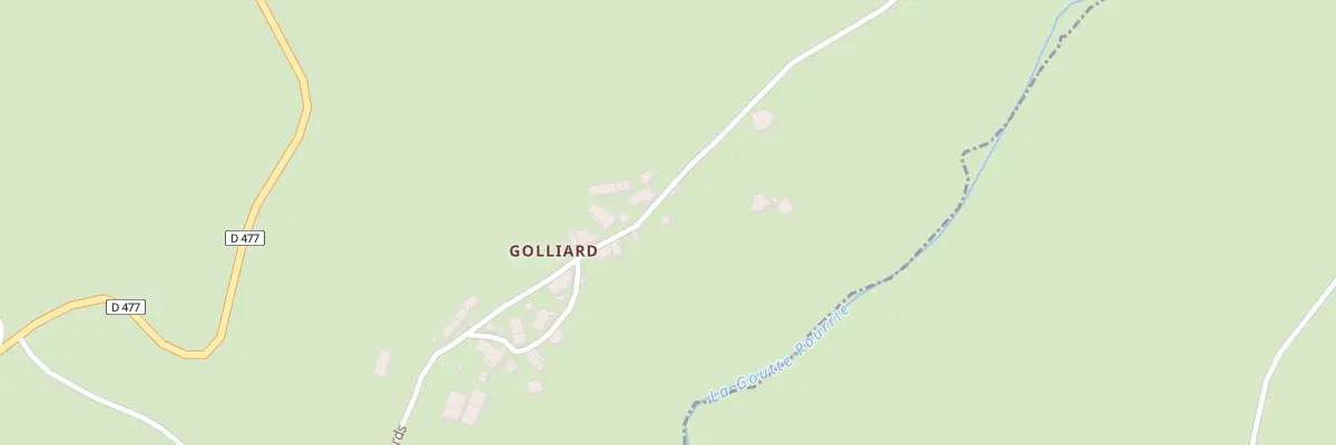 Plan du 25 Che des Golliards à La Chabanne