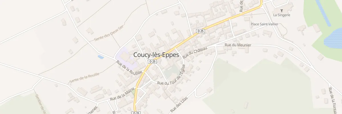 Plan du 154 Rue Principale à Coucy-lès-Eppes
