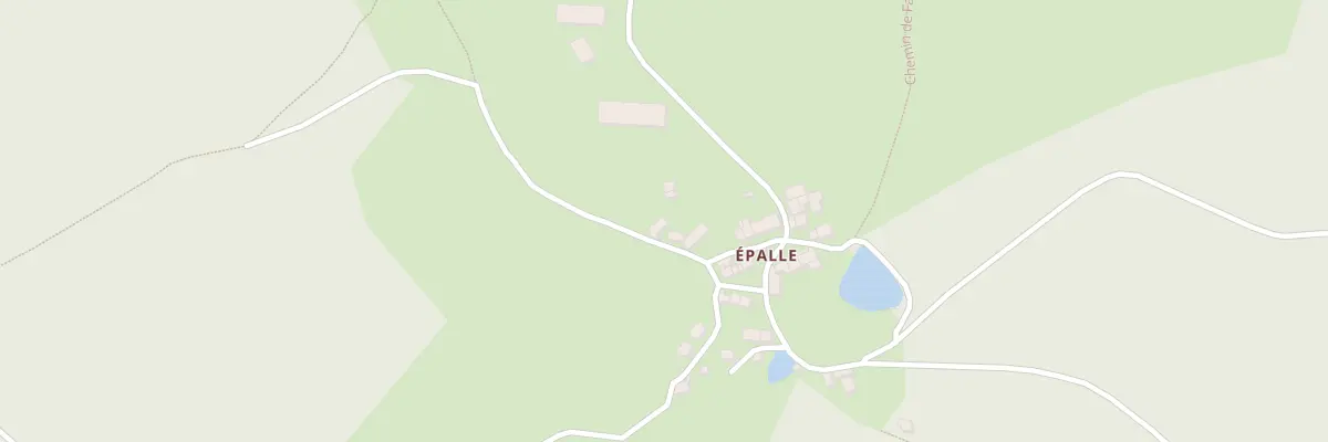 Plan du 5238 Epalle à Châtel-Montagne