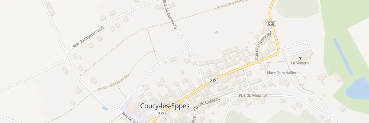 Plan du 219 Rue Principale à Coucy-lès-Eppes