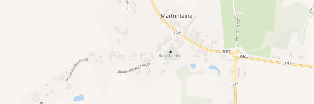 Plan du 4 Bd des Tilleuls à Marfontaine