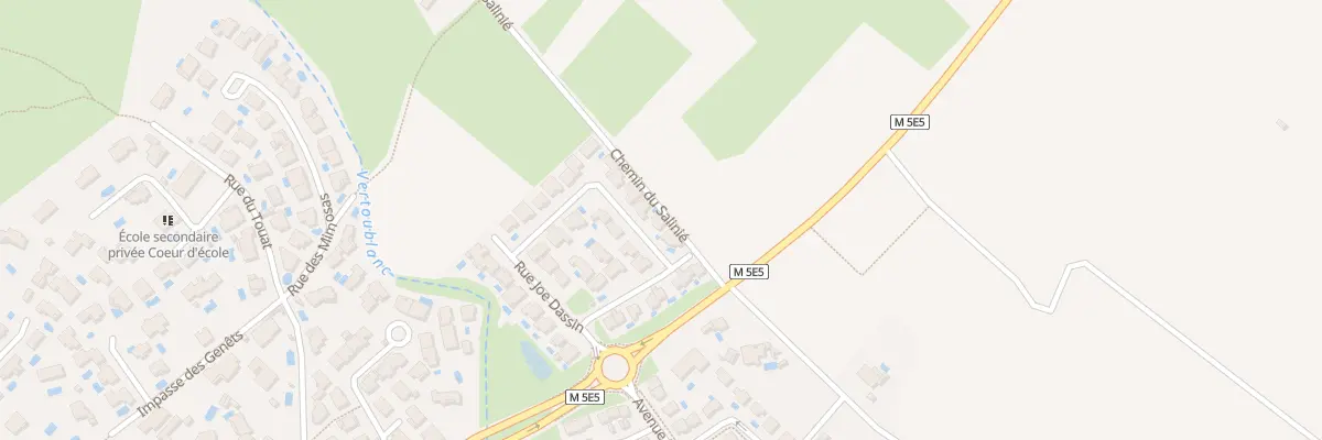 Plan du 20 Rue Claude François à Pignan