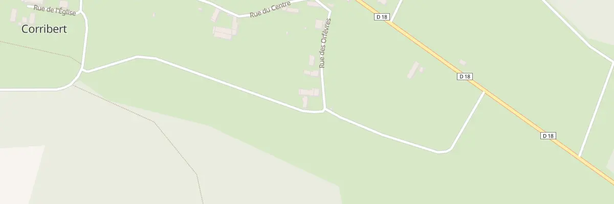 Plan du 9002 Rue des Orfevres à Corribert