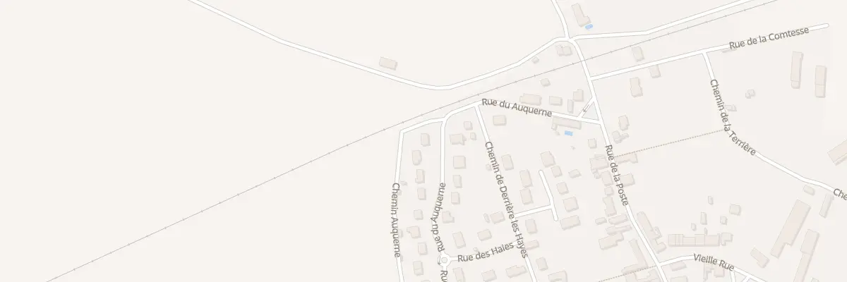 Plan du 29 Rue du Auquerne à Gizy
