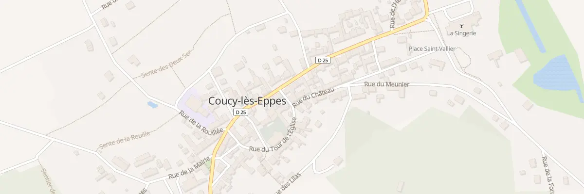 Plan du 188 Rue Principale à Coucy-lès-Eppes