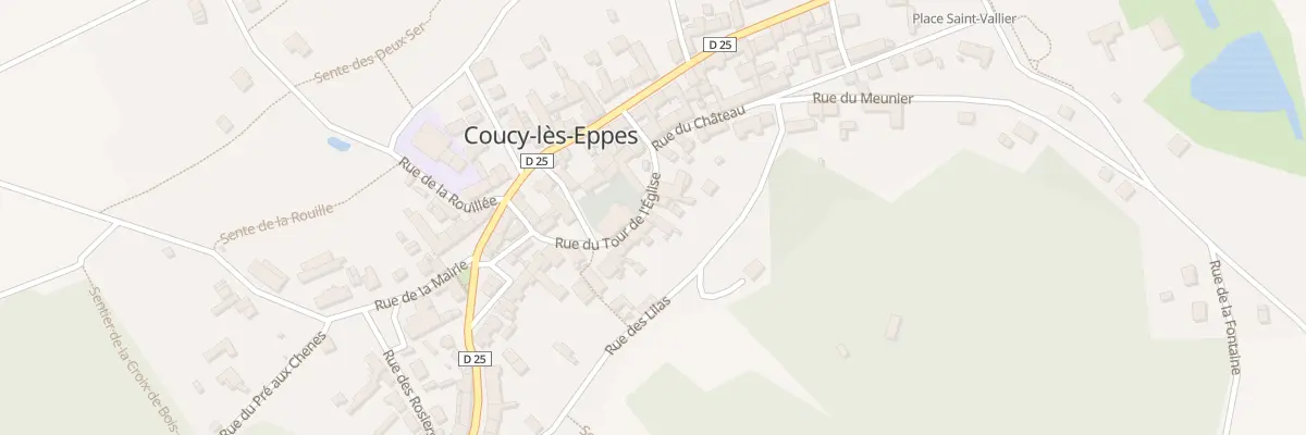 Plan du 138 Rue du Tour de l’Eglise à Coucy-lès-Eppes