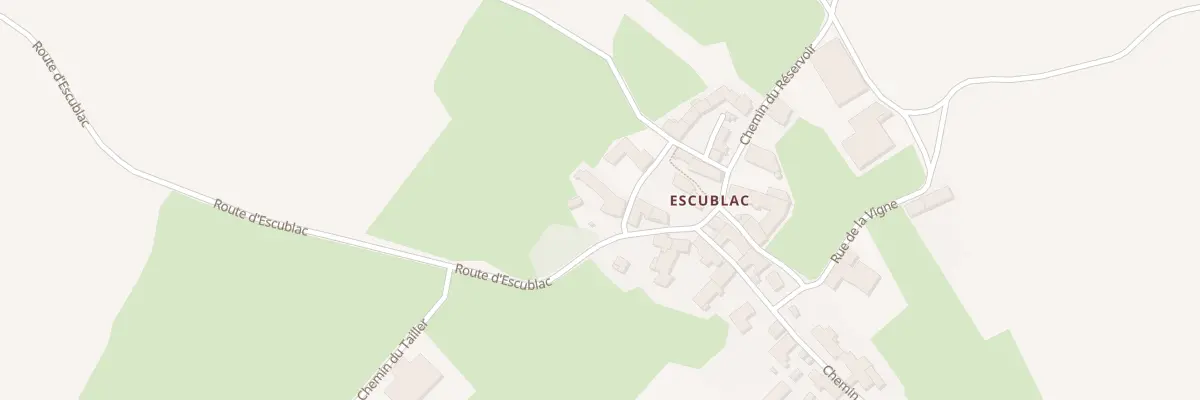 Plan du 5133 Escublac à Saint-Haon