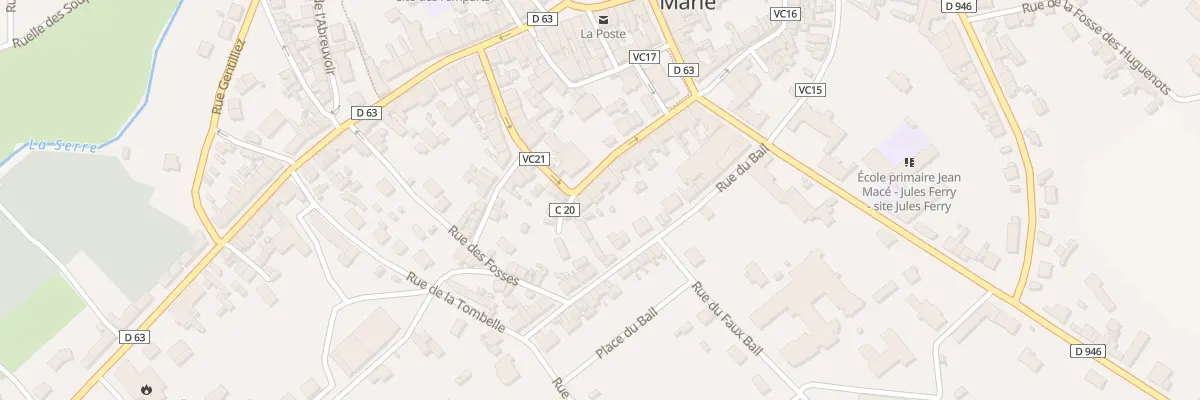 Plan du 471 Rue de Signier à Marle