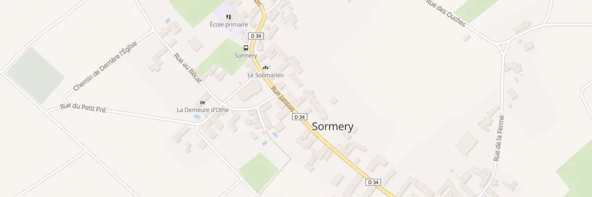 Plan du 66 Rue Janson à Sormery