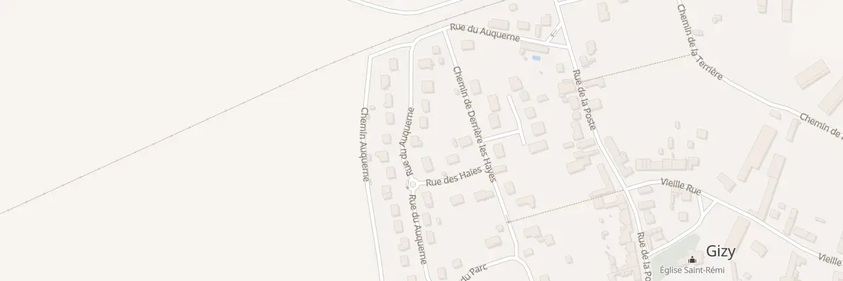 Plan du 18 Rue du Auquerne à Gizy