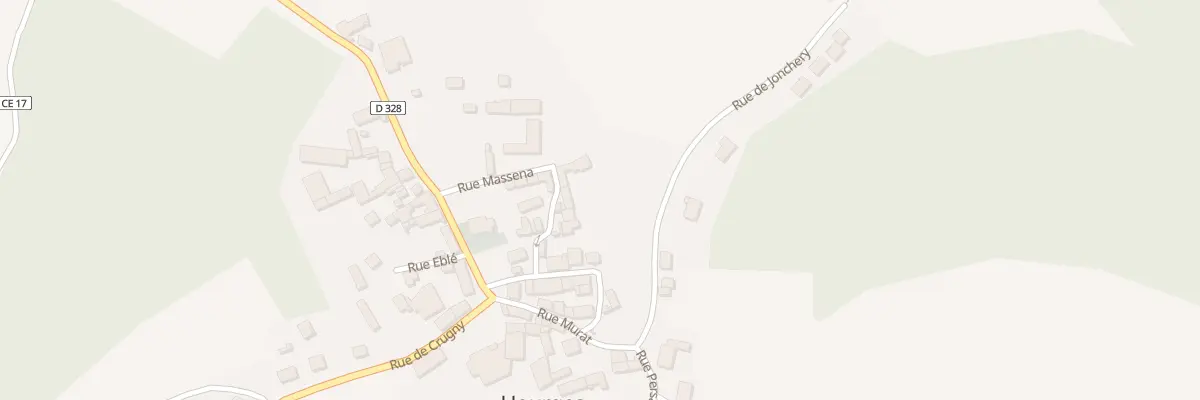 Plan du 2T Rue Hoche à Hourges