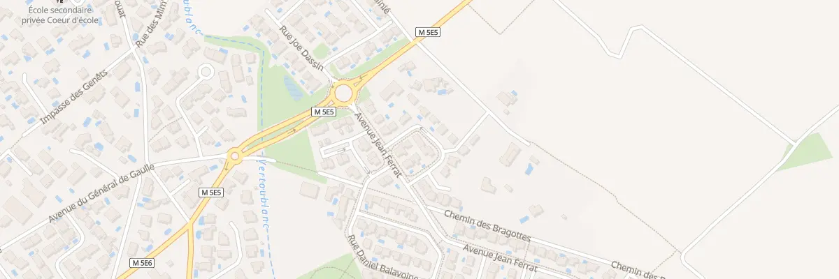 Plan du 7 Rue Guy Beart à Pignan