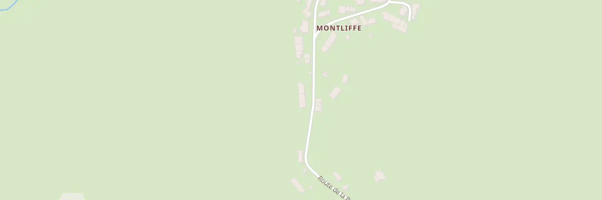 Plan du 454 Montliffé à Cervon
