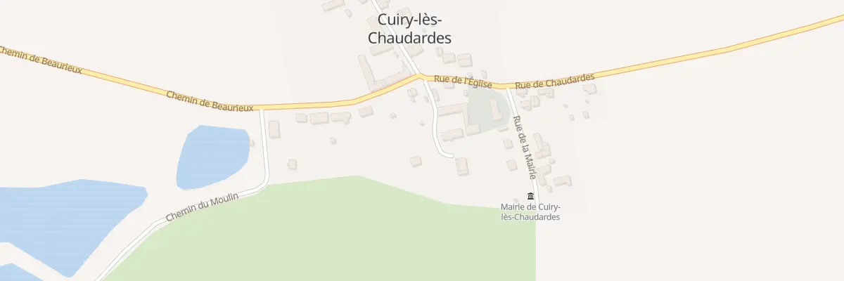 Plan du 5 Imp des Prés à Cuiry-lès-Chaudardes