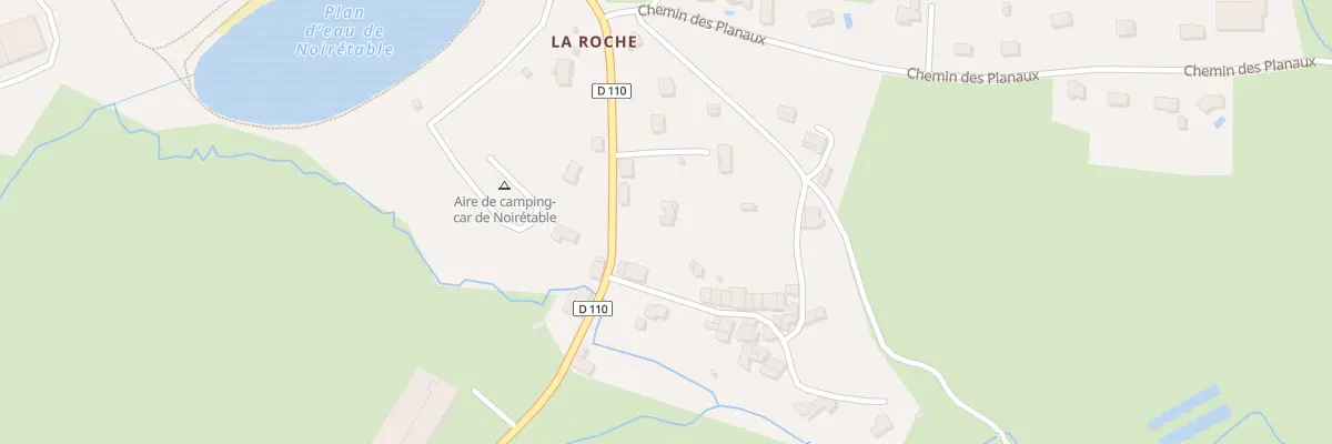 Plan du 19 La Roche à Noirétable