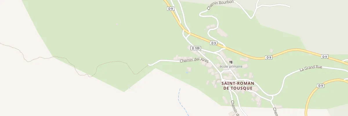 Plan du 5359 St Roman de Tousque à Moissac-Vallée-Française