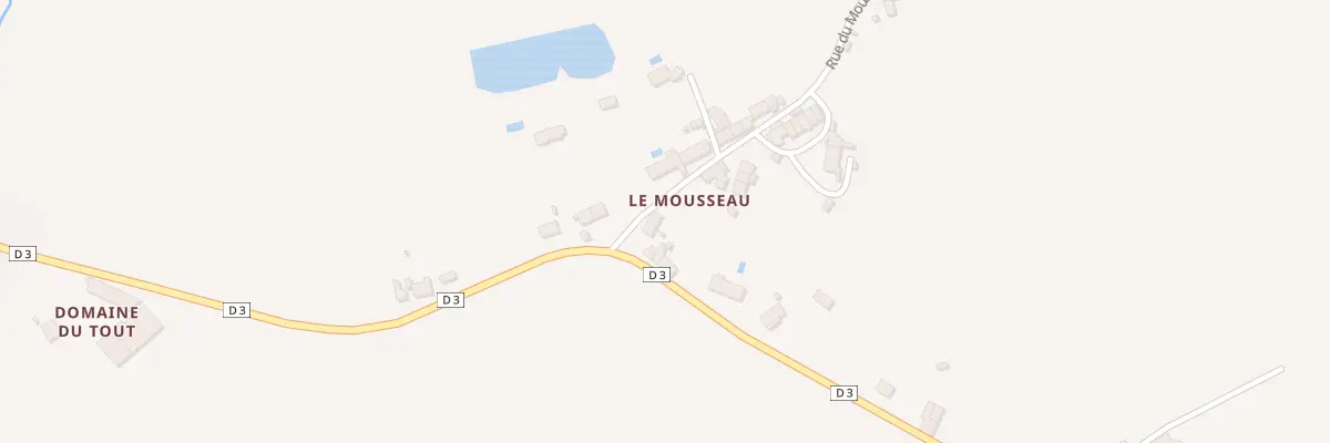 Plan du 2 Rue du Mousseau à Vandenesse