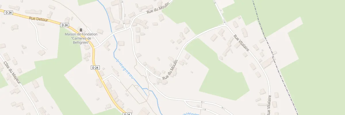 Plan du 18 Rue du Moulin à Bellignies