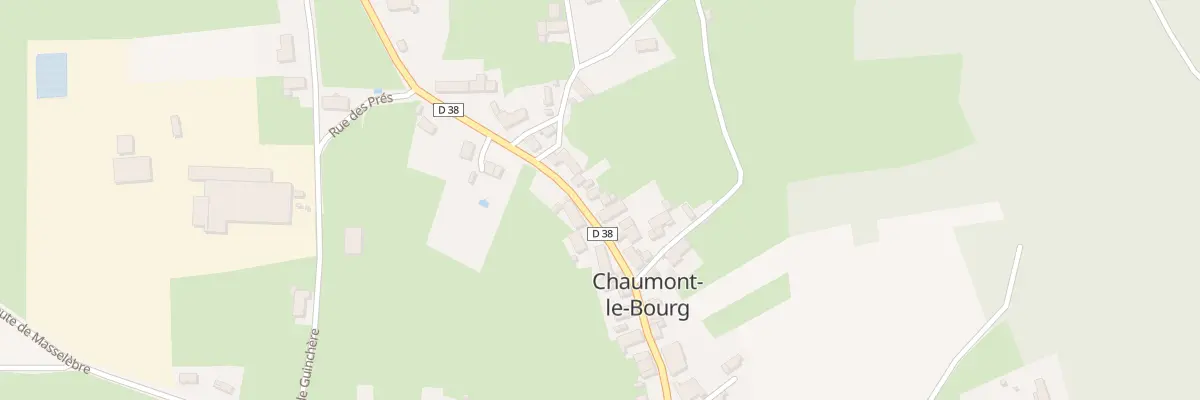 Plan du 5114 Le Bourg à Chaumont-le-Bourg