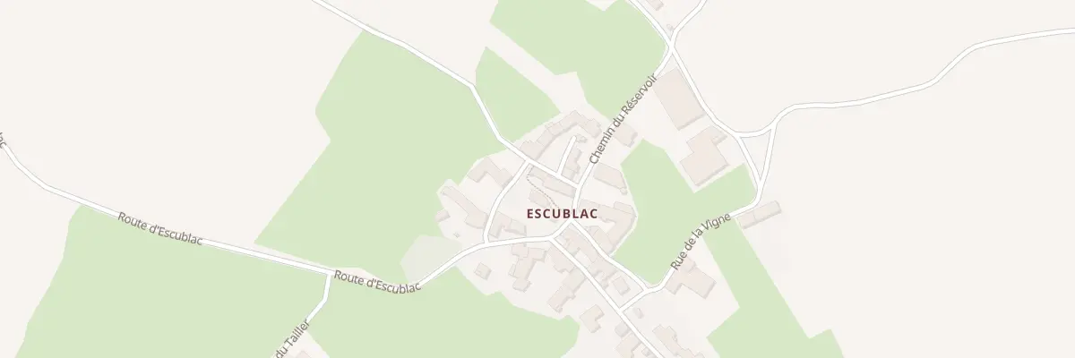 Plan du 5143 Escublac à Saint-Haon