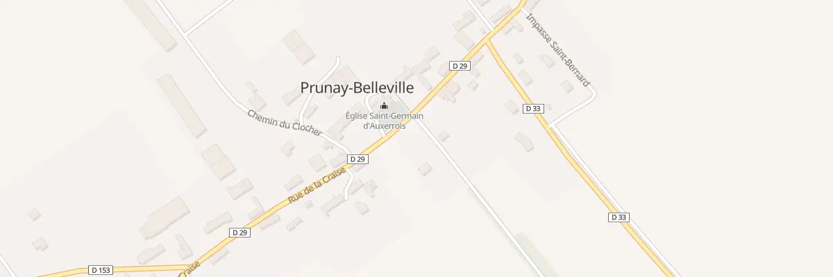 Plan du 17 Rue de la Craise à Prunay-Belleville