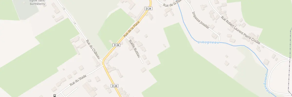 Plan du 5 Rle Buttiau à Bellignies