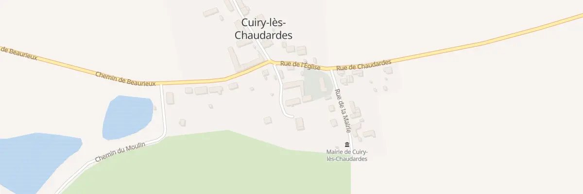 Plan du 4 Imp des Prés à Cuiry-lès-Chaudardes