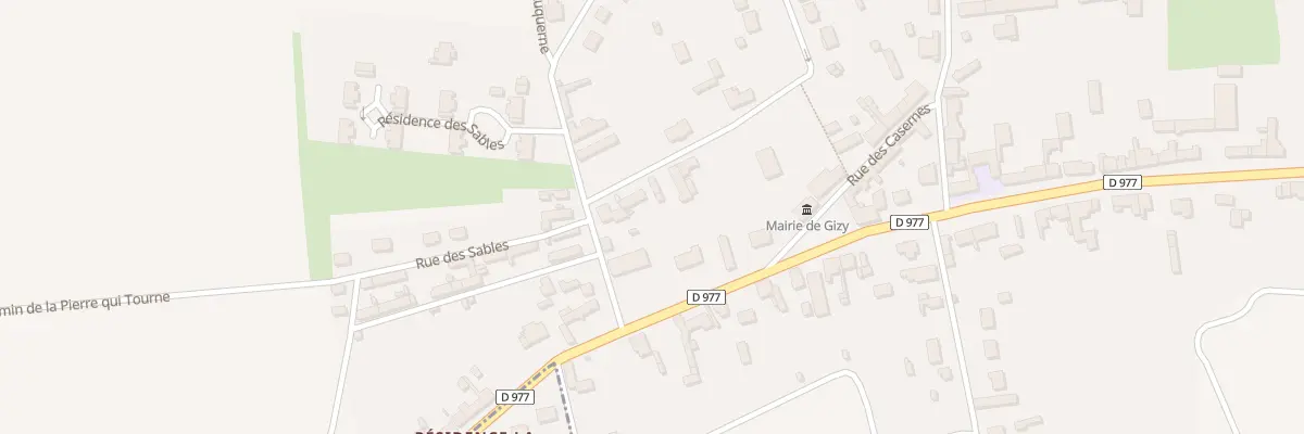 Plan du 14 Rue du Parc à Gizy