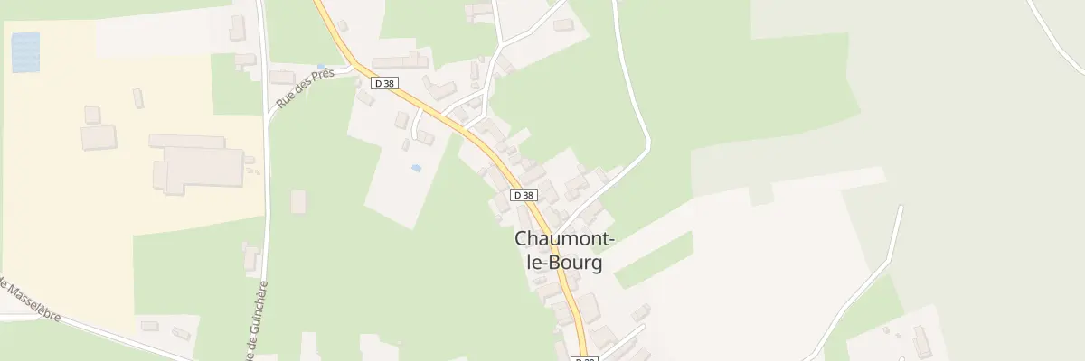 Plan du 5104 Le Bourg à Chaumont-le-Bourg