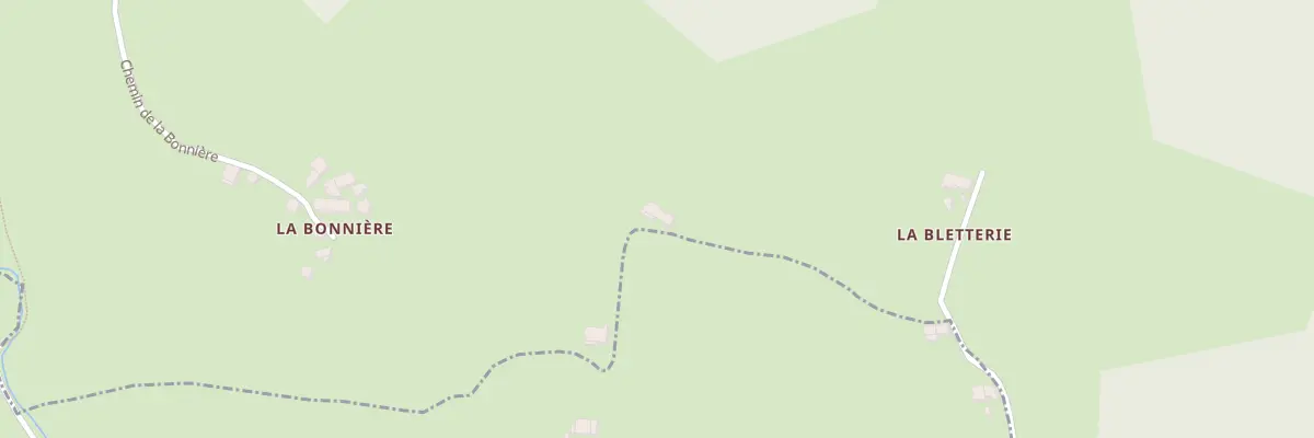 Plan du 26 Che des Gouttes à Laprugne