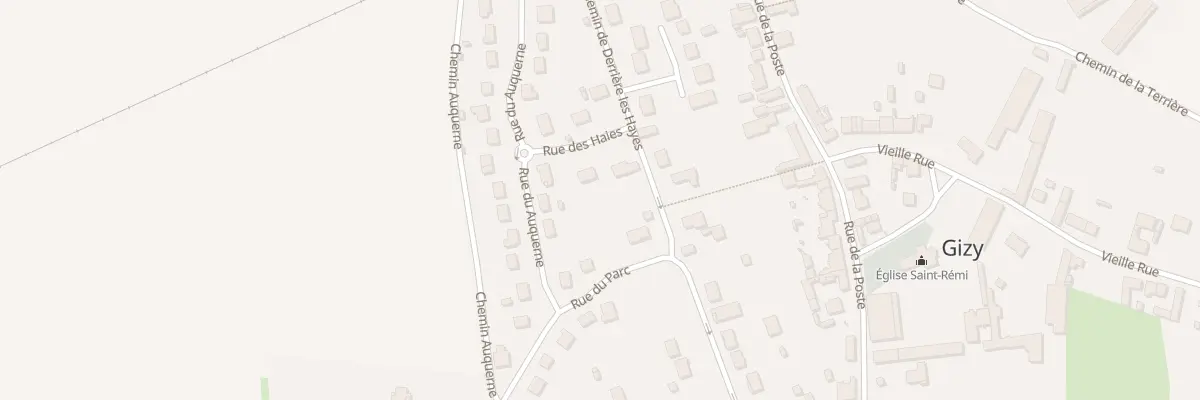 Plan du 2 Rue des Haies à Gizy