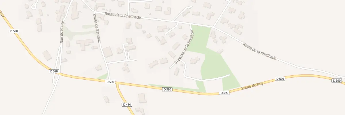 Plan du 4B Imp de la Boulene à Chaspuzac